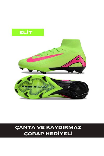 KO Elit Cizme de fotbal Airzoom verzi