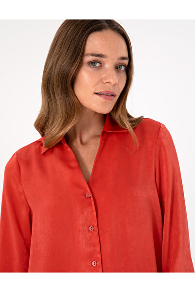 Pierre Cardin Pomegranate Flower Comfort Fit Long Sleeve Shirt 50299619-Vr186