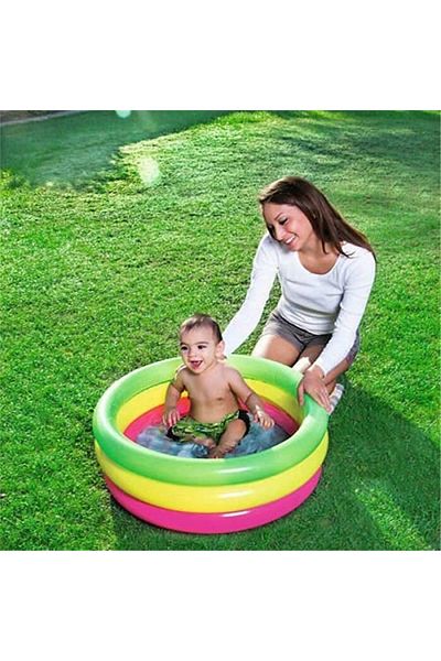 BESTWAY 3 Compartment Children's Pool 70x24 Cm 51128