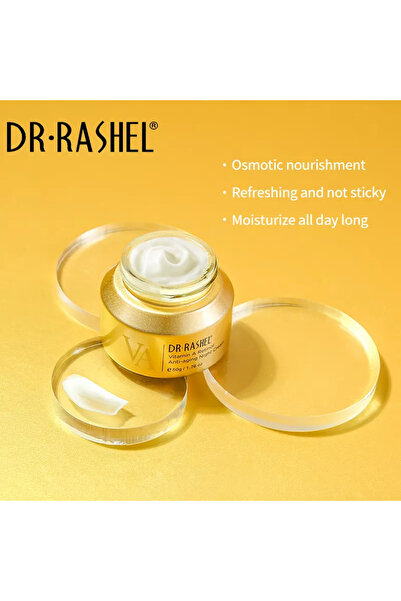 DR.RASHEL كريم ليلي لتجديد البشرة بالريتينول تركيبة مكثفة مضادة للتجاعيد وشد ...