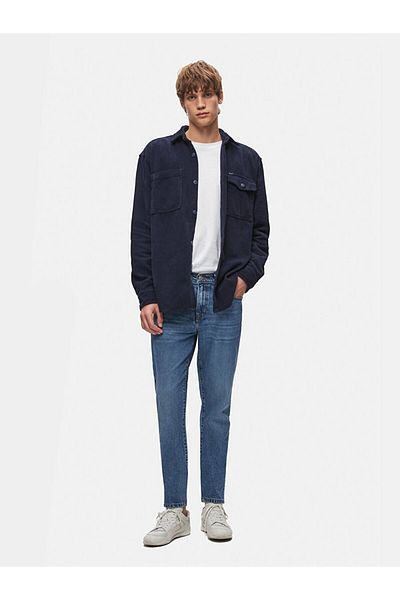Ltb Πουκάμισο με ραβδώσεις Navy Blue
