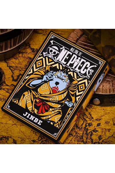 OyuncaklarÜlkesi One Piece Jinbe Premium Limited Edition Card Mafia Playing Card - Collectible Playing Cards