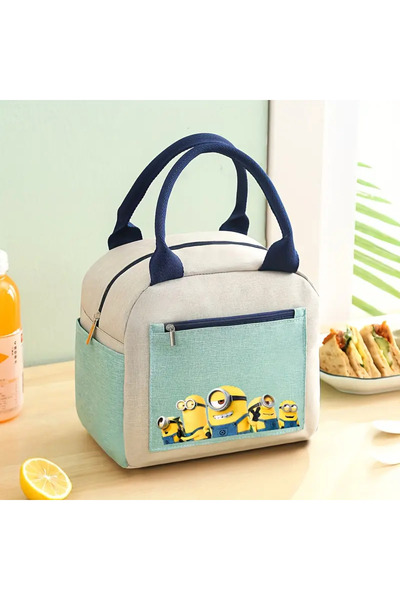 bundle island Minions Figured Insulated Hot Cold Lunch Box