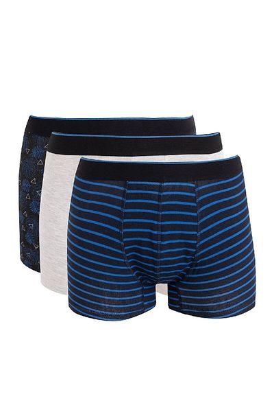 DeFacto C9566ax24wn Model 3-teiliges Boxerset – bedruckt