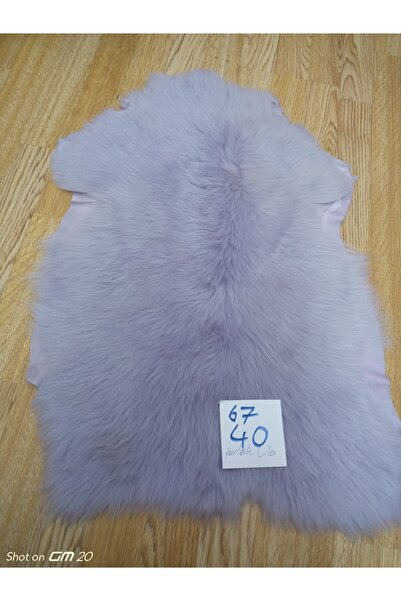 hoaryage HAKİKİ DERİ DEKORLUK RENGARENK UZUN TÜYLÜ TOSKANA KUZU POSTU , YOLLU...