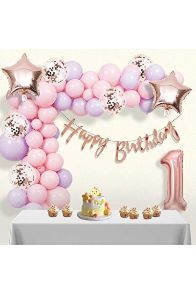 DÜVENCİ TİCARET ΣΕΤ ΜΠΑΛΟΝΙΩΝ ΓΙΑ ΠΑΡΤΙ ΓΕΝΕΘΛΙΩΝ ΣΕ ΧΡΩΜΑΤΑ ΜΑΚΑΡΟΝ