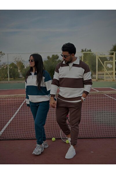 Baycombine35 Чоловічо-жіночий подвійний спортивний костюм