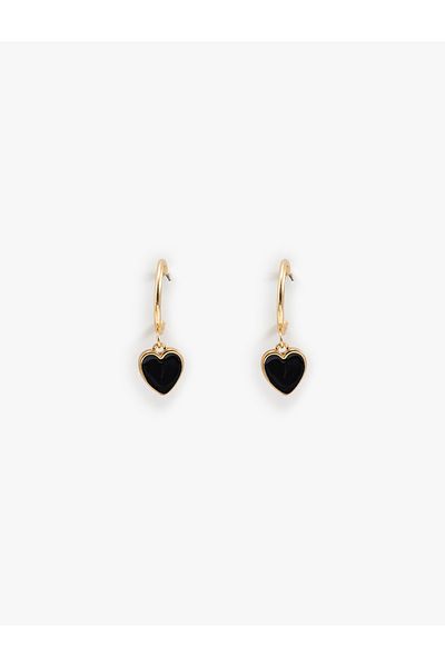 Koton Heart Hoop Earrings - Stylish Design