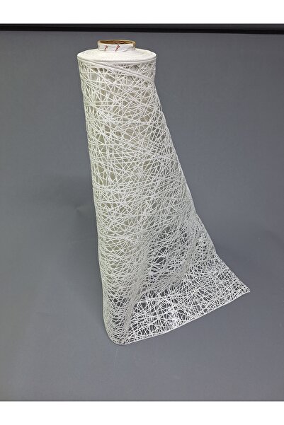 Başak Ev Tekstili Raft și dulap din dantelă cu cuburi din PVC alb