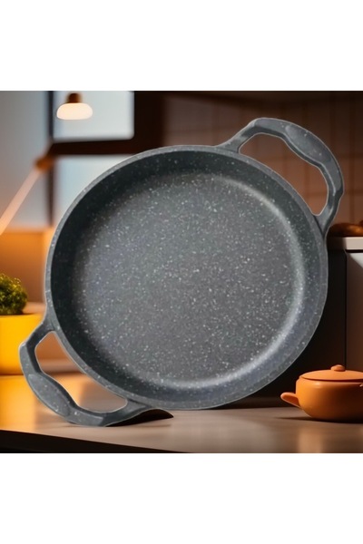 Titanium Altınel Casting Quality 22cm Granit Döküm Yanmaz Yapışmaz Sahan Tava