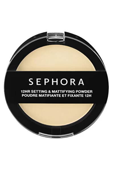 SEPHORA COLLECTION 12 saat Matlaştırıcı ve Sabitleyici Pudra - Uzun Süre Kalı...