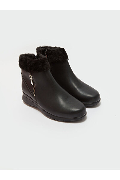 LC Waikiki Γυναικείες μπότες LCWK Leather Look