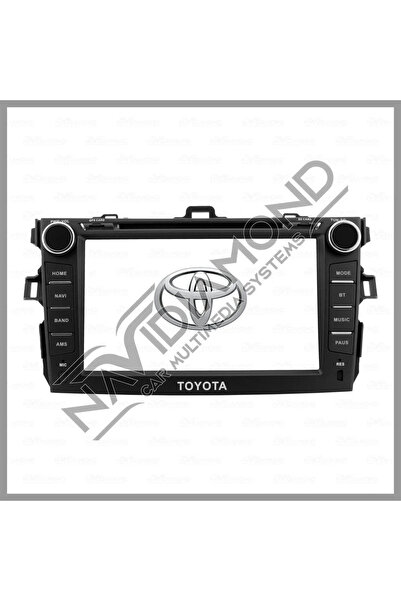 NAVİDİAMOND TOYOTA COROLLA 2007-2012 7 Uyumlu INCH ANDROID MULTIMEDIA TEYP Uy...