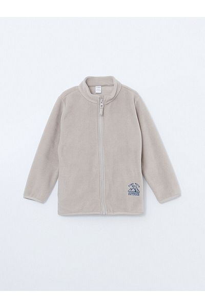 LC Waikiki Lcwk Basic Baby Boy Zippered Sweatshirt