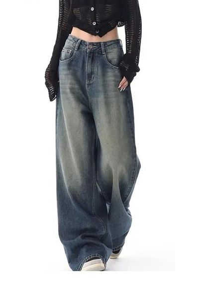 DEEFWEAR Y2K Recycled Baggily Pocket Jean Trousers