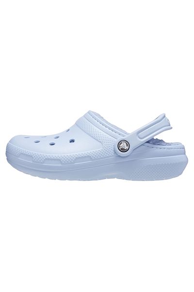 Crocs Sandale Gefütterter Clog mit flauschigem Futter und Fersenriemen