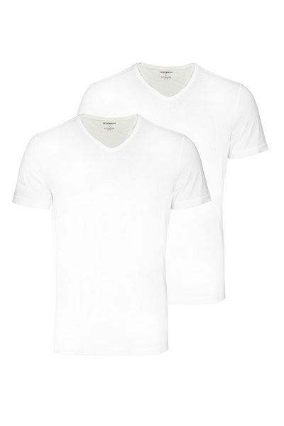 Emporio Armani Shirts 2 Pack T-Shirt V-Neck Shortsleeve