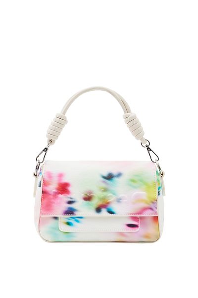 Desigual Handtasche Pukhet Mini Straigh Kleine Tasche verschwommenes Muster