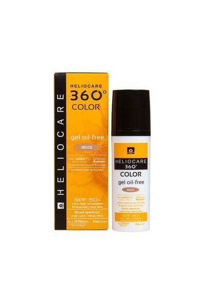 Heliocare 360 Degree Gel Oil SPF50, Beige, 50ml