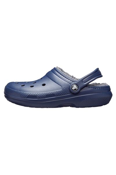 Crocs Sandale Gefütterter Clog mit flauschigem Futter und Fersenriemen