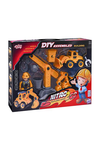 Nitro2go Assembling Car Set Building (11pcs)