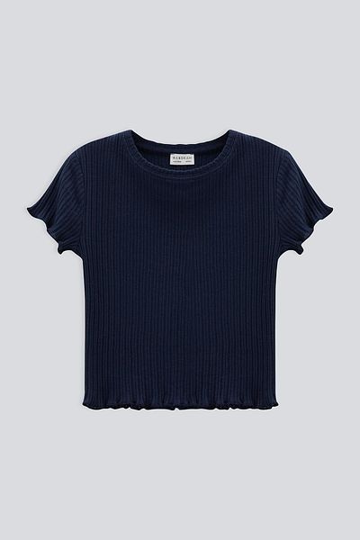 BABOKAH (KİDS GIRL) Tricou Jacquard Camisole Crop
