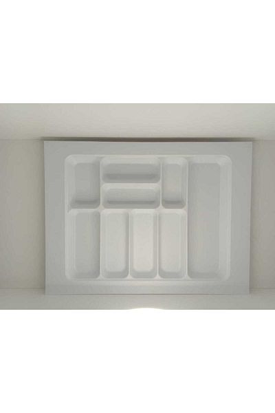 almital mobilya aksesuarları furniture accessories 65x49 εκ. Σετ 2 Λευκά Μαχαιροπήρουνα και Κουτάλια - 59x41 εκ. Κοπή