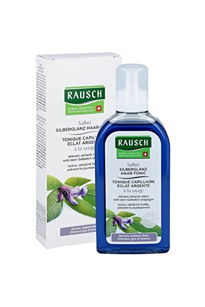Rausch تونيك الشعر سيج سيلفر شاين لجميع أنواع الشعر، 200 مل