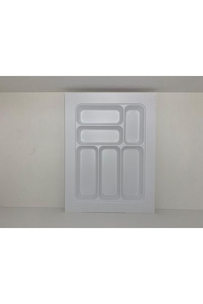 almital mobilya aksesuarları furniture accessories 37x49 εκ. Σετ 2 Λευκά Μαχαιροπήρουνα και Κουτάλια - 32Χ41 εκ. Κοπή