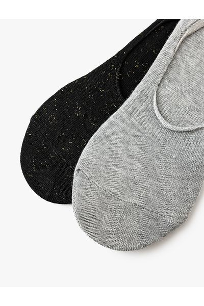 Koton Set of 2 Ballerina Socks - Multicolored