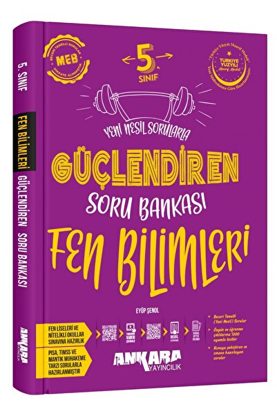 Ankara Yayıncılık 2024 - 2025 Yeni Müfredat 5.Sınıf Yeni Nesil Güçlendiren FE...