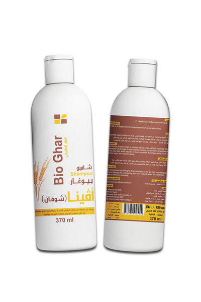 BIO GHAR شامبو بيوغار أفينا لفروة الرأس الحساسة، 370 مل