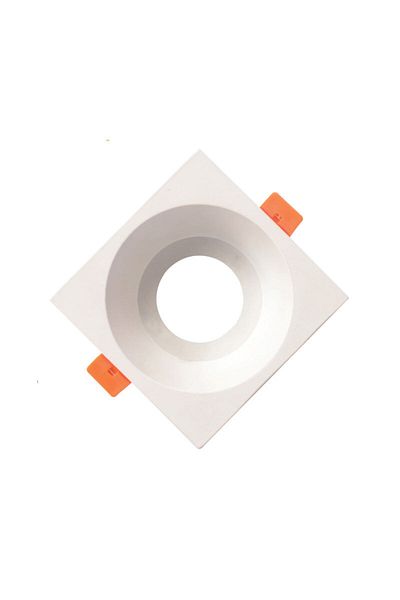ACK Terra White Square Aluminum Spot Empty Fixture