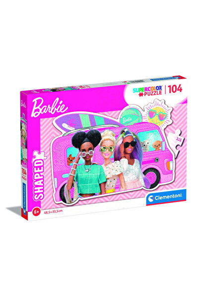 CLEMENTONI Puzzle Barbie & Kamp Van 104 Parca