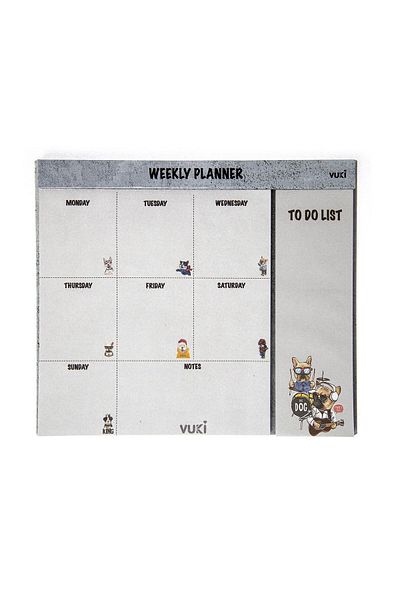 VUKİ Σημειωματάριο Weekly Planner