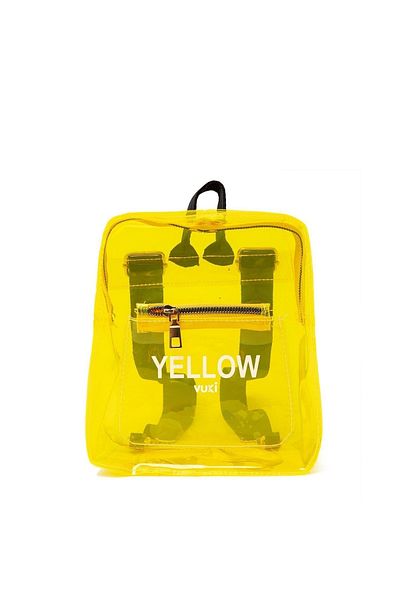 VUKİ Colorful Transparent Mini Backpack
