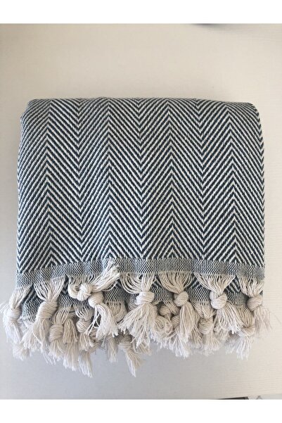 Genel Markalar Çekyat Örtüsü Mavi 180x210 Cm Koltuk Örtüsü