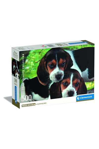 CLEMENTONI Puzzle HQC Yakın Birlikte+Poster 500 Parca