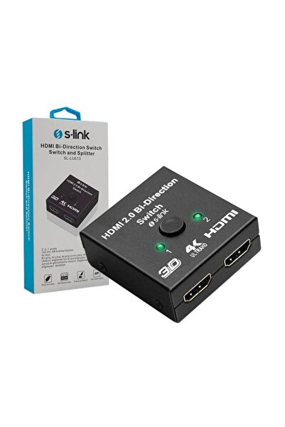 S-lınk Sl-lu613 2 Port Çift Yönlü Hdmı Swıtch Ve Splıtter