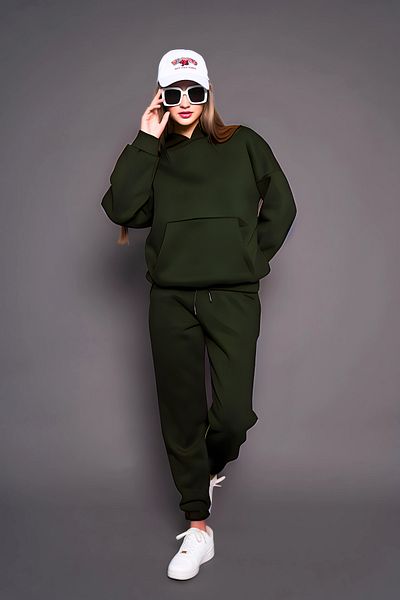 BayBayan Γυναικείο Σετ φαρδιά φόρμα Jogger Hooded Casual Chic