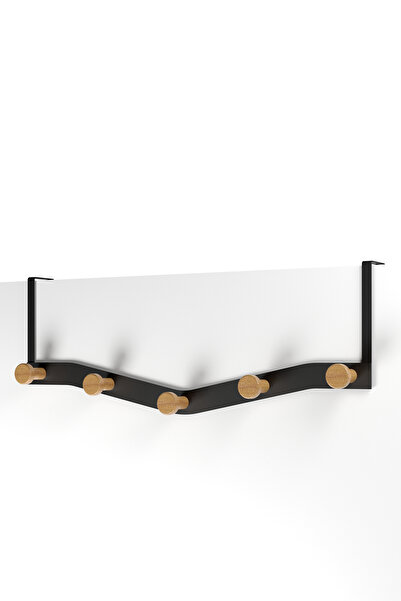 Tekno-tel Teknotel Μεταλλική Μαύρη Κρεμάστρα Organizer Τσάντα - Κουκούλα και Κρεμάστρα ρούχων MG079