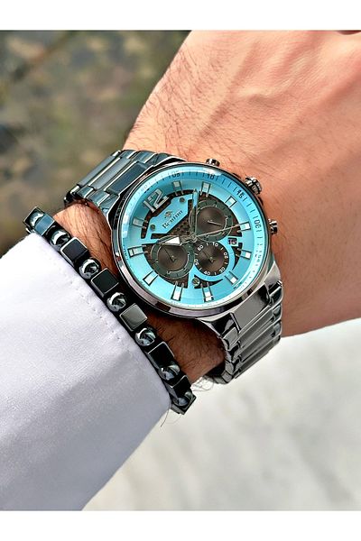 Bentini Bentini Round Design Function Men's Watch