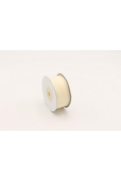 Gül Organza Κορδέλα Κρέμα 40mm