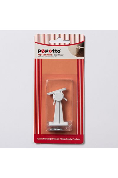 Papetto Πώμα πόρτας για παιδική ασφάλεια - Πώμα και κλειδαριά συγκράτησης πόρτας