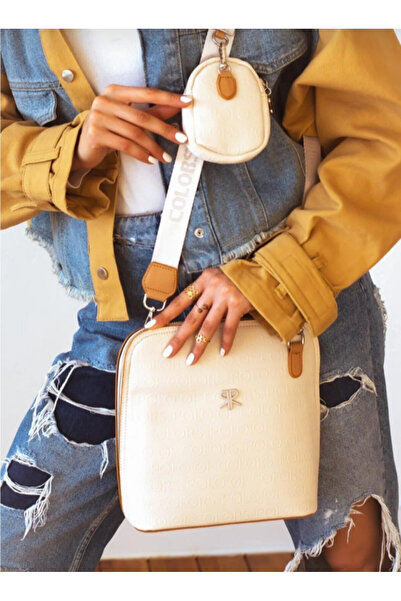 eflanmoda Кольорове поло жіноча сумка через плече