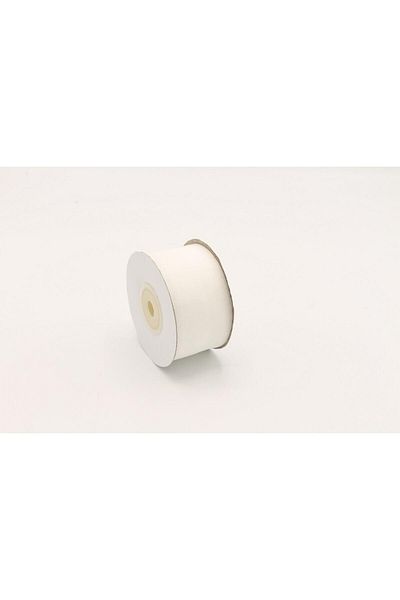 Gül Λευκή κορδέλα οργάντζα - 40 mm