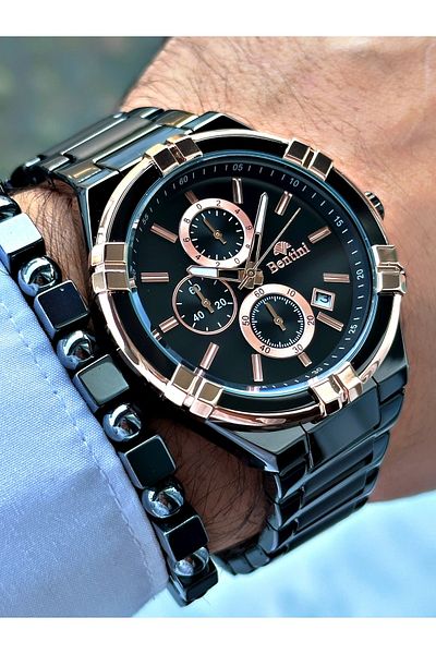 Bentini Bentini Function Men's Watch with Bracelet Gift