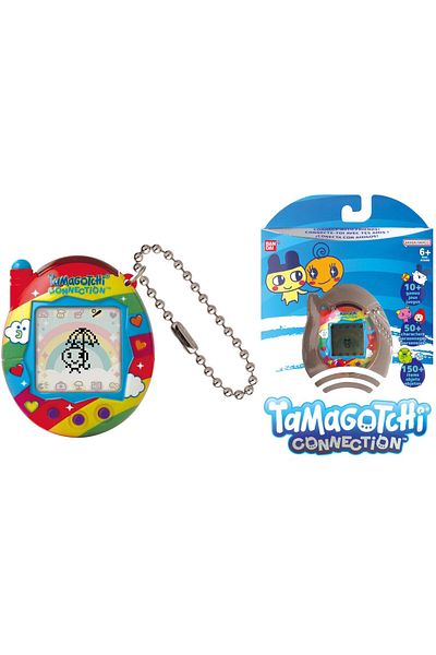 Tamagotchi اتصال قوس قزح يعمل بالبطارية