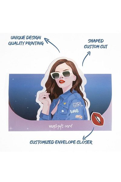 VUKİ Shaped Gift Card