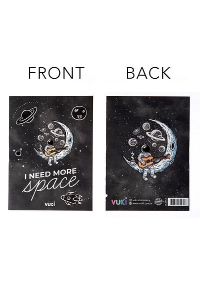 VUKİ Blocnotes mic (astronaut)